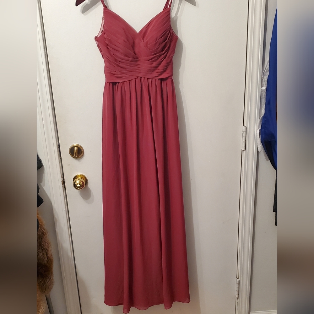 Women's bridesmaid/wedding guest/prom dress Mauve color